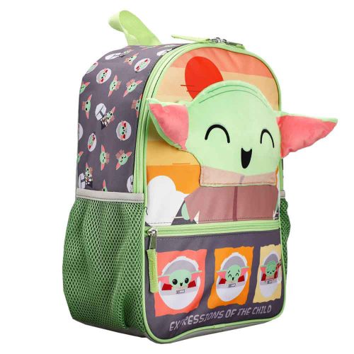 0014957 star wars the mandalorian grogu expressions youth mini backpack