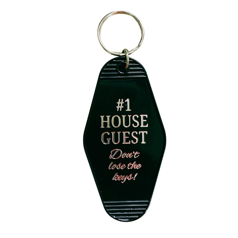 1 House Guest Dont Lose the Keys Motel Style Keychain 2