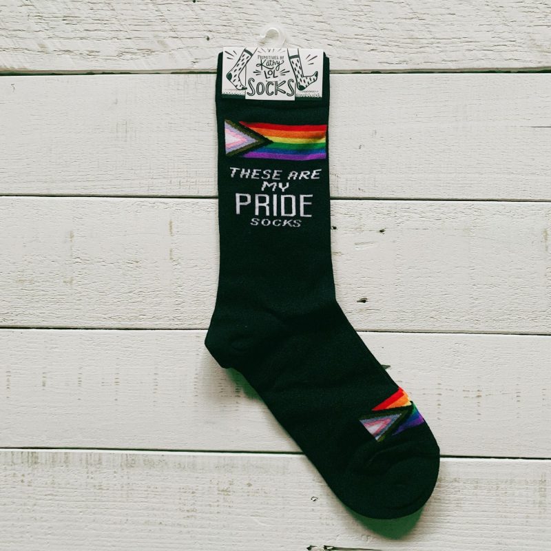 3 Pack Pride Socks LGBTQIA Rainbow Unicorn Pronouns Socks 3