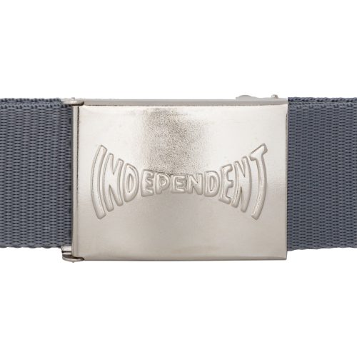 44643210 span web belt charcoal unisex independent 2