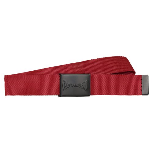 44643210 span web belt red unisex independent 1