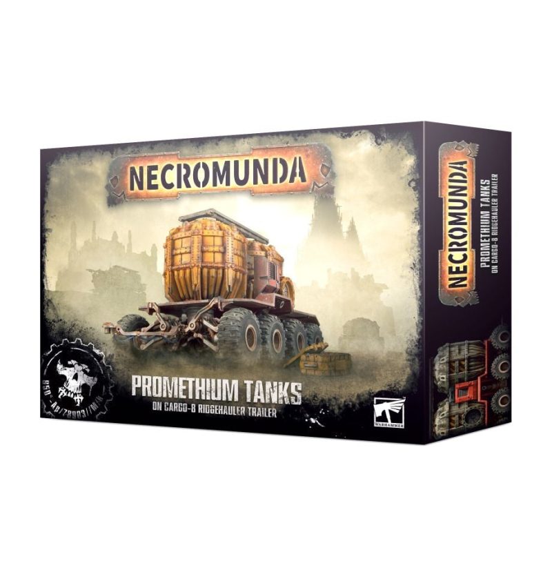 99120599060 NECPromethiumTanksonCargo8RidgehaulerTrailerStock