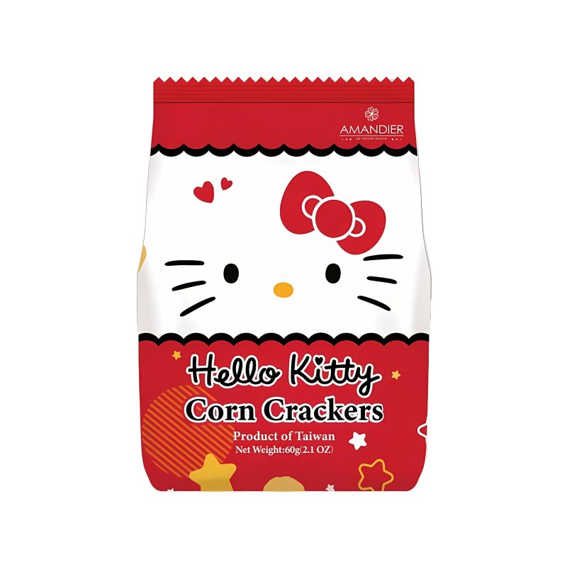 AmandierHelloKittyCornCrackersCheese Taiwan