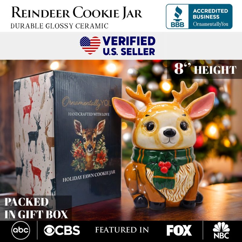 AttributeImage 01FestiveReindeer10CookieJar ChristmasKitchenFestiveDeerDecoration dcd5b39d e26b 4d0d b84f 41a20ef088f7