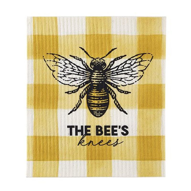 Bees Knees Organic Dishcloth Kitchen Hand Tea Dishtowel 7 75 x 7