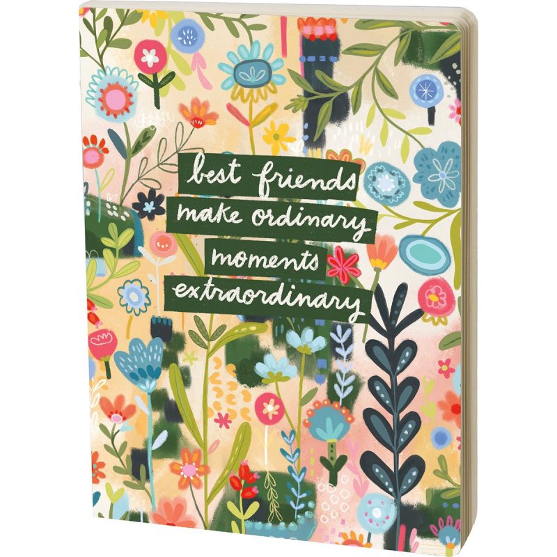 Best Friends Make Moments Extraordinary Double Sided Journal 2 453869ce 23b1 45b1 999b dbf5d1192fb2