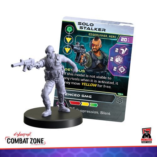 CZ Webstore Minis Edgerunners1StarterGang SoloStalker Card