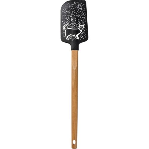 Cat Hair Is Part of The Recipe Spatula With A Wooden Handle 5