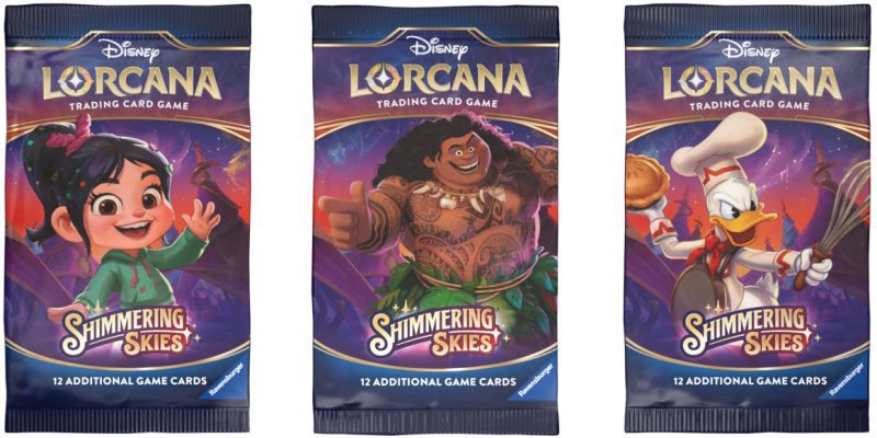 Disney Lorcana Set 5 Shimmering Skies Booster Packs 31c0cfcb 410c 4024 be0d cbc76607b625