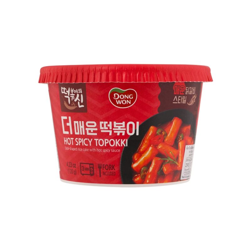 DongwonHotSpicyTopokki Korea