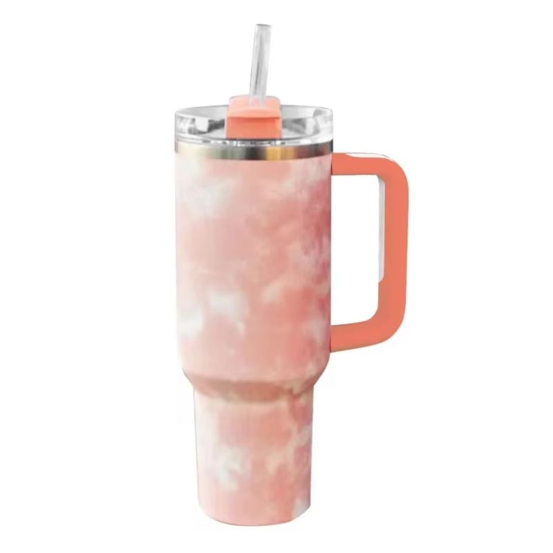 Dreamy Clouds 40 oz Stainless Steel Insulated Handle Tumbler XL Size with Straw 5 e9f55b2b 7a47 4df9 8146 05c140f665e5