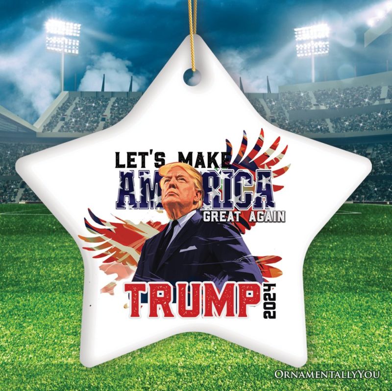 For Product 02 Donald Trump 2024 MAGA Ornament 02 Mockup Group 07 02