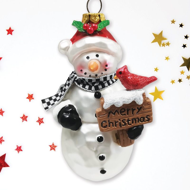 ForProduct 01FrostyNeighborhoodSnowmanGlassChristmasOrnament DelightfulHolidayDecorationMockupGroup 05 01