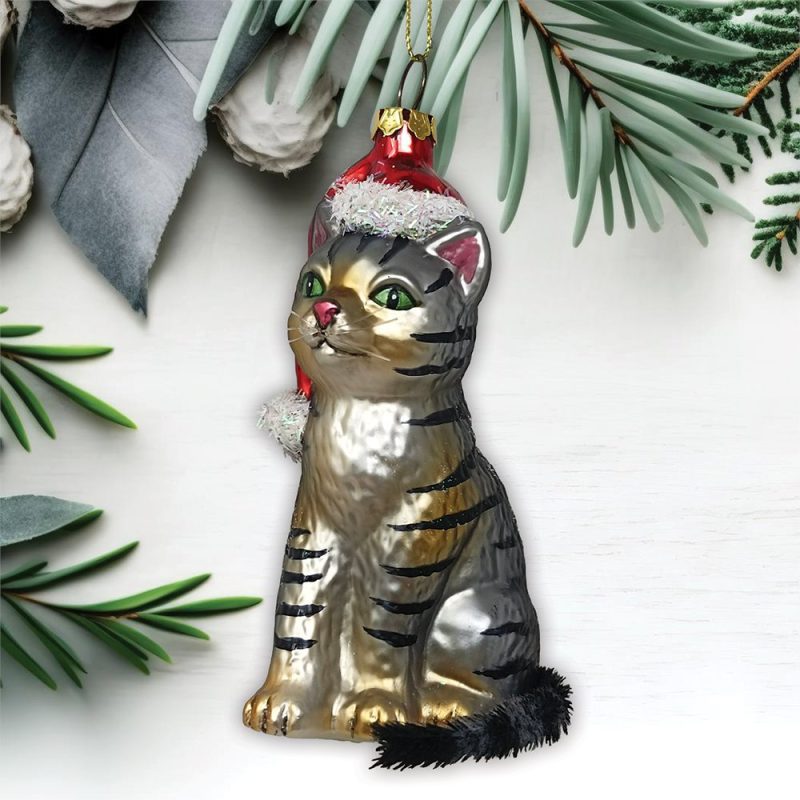 ForProduct 01TabbyCatwithSantaHatGlassChristmasOrnamentMockupGroup 05 01