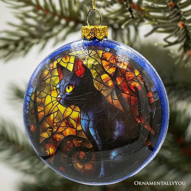 ForProduct 04WitchandBlackCatStainedGlassHandblownOrnament SpookyHalloweenandChristmasTreeDecor b75f6d89 78f2 4d81 a6ef bb973994c645