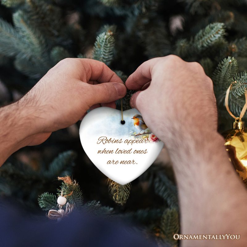 ForProduct 06RobinsAppearWhenLovedOnesareNearOrnament ChristmasMemoryGift3DHumanMockup 24 02