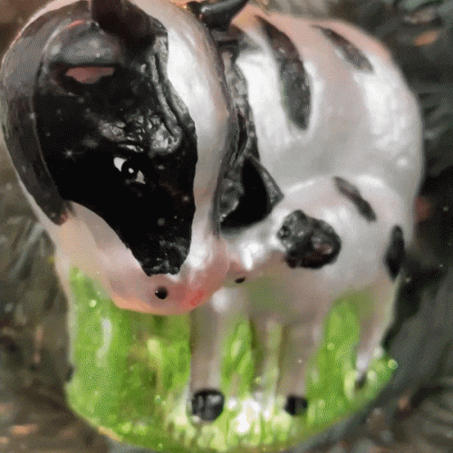 GIF CowandCalfGlassOrnament