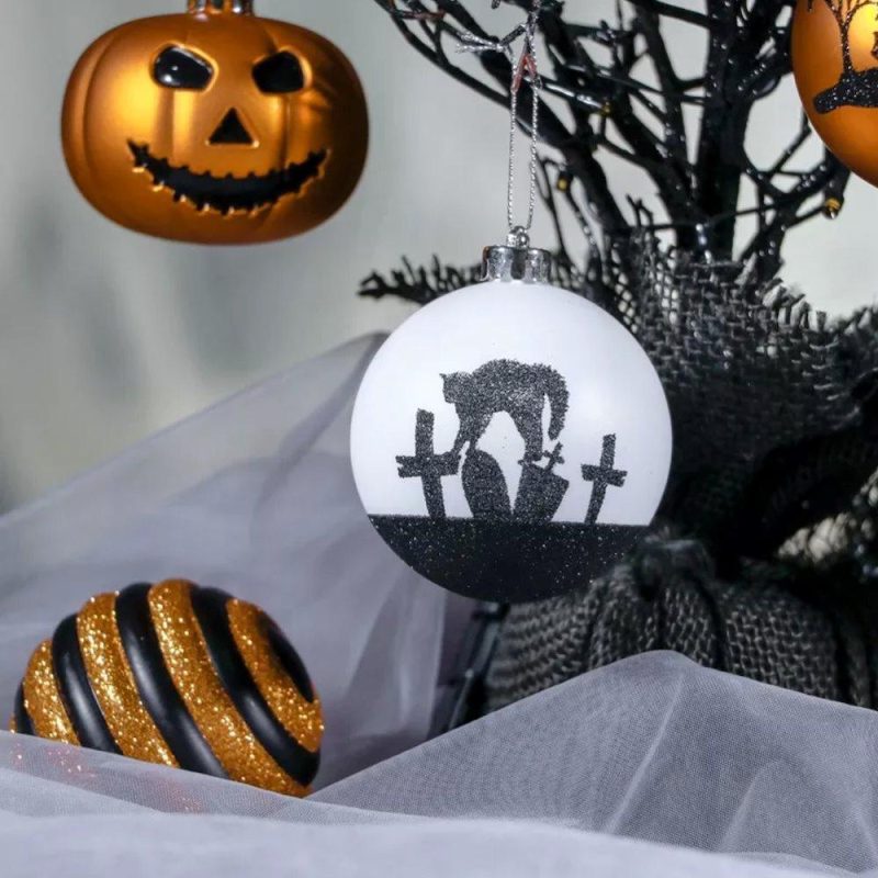 HalloweenOrnamentBallSet Pumpkin Witch QuoteMockup9