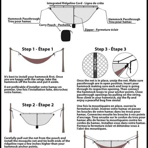 Hammock Universe Mosquito Net Instructions FINAL