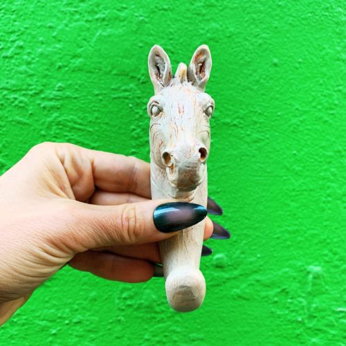 Horse Resin Hook Animal Theme Decorative Wall Hook 5 x 3 5 3