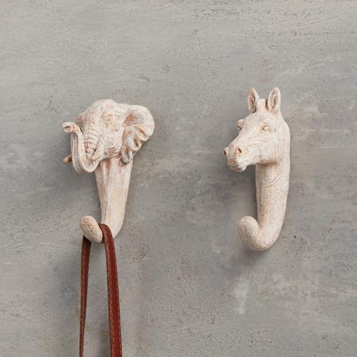 Horse Resin Hook Animal Theme Decorative Wall Hook 5 x 3 5 5