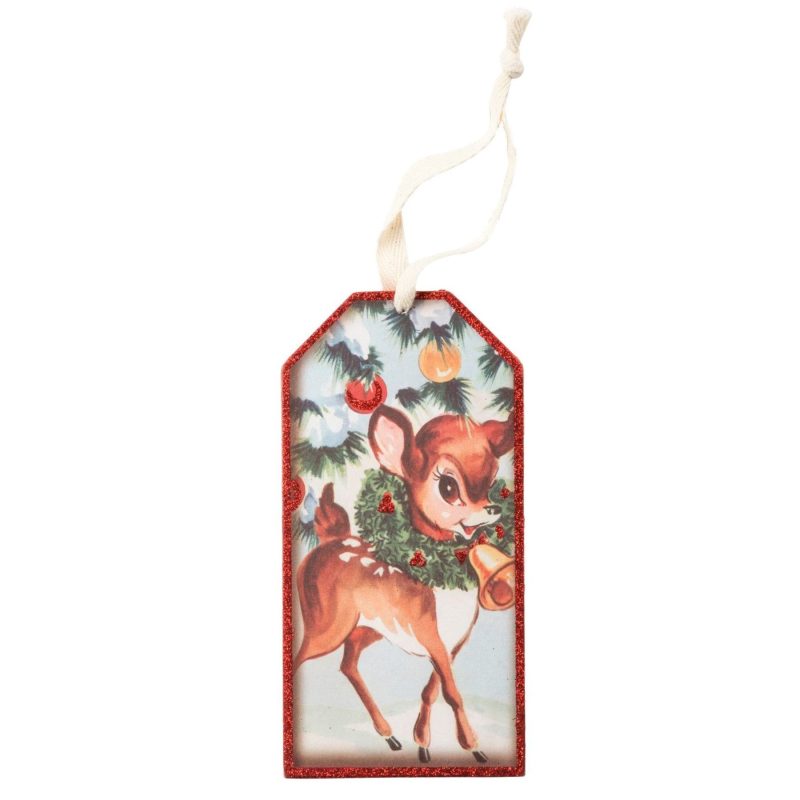 Lets Get Blitzen Wooden Wine Bottle Tag 2