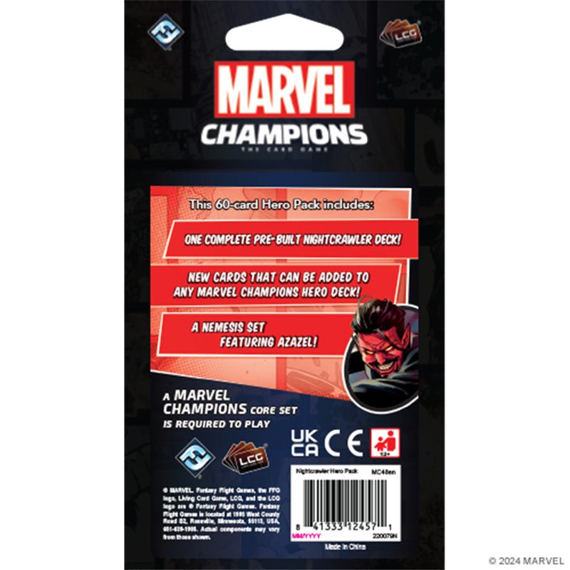 Marvel Champions LCG Nightcrawler Hero Pack 1