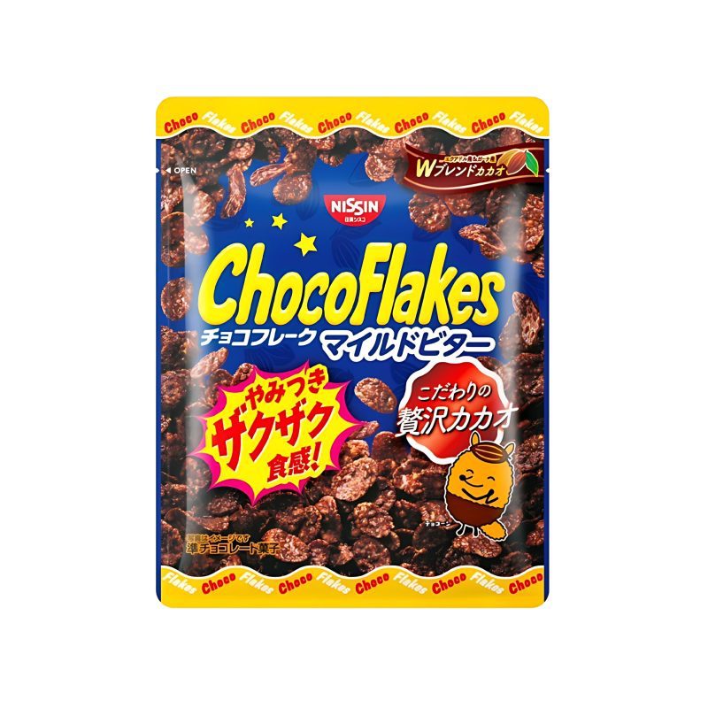 NissinCisco sBakedChocoCornFlakeMildBitter Japan