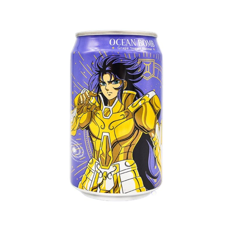 OceanBombSaintSeiyaSparklingWaterGrapeYogurtFlavor Taiwan