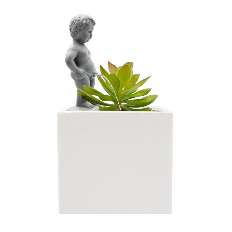 Plant Life Pee My Plants Mini Garden Statue Make Watering Your Plant More Fun 3