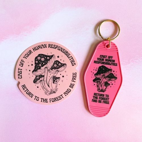 Return to the Forest Motel Style Keychain NEW STYLE 10