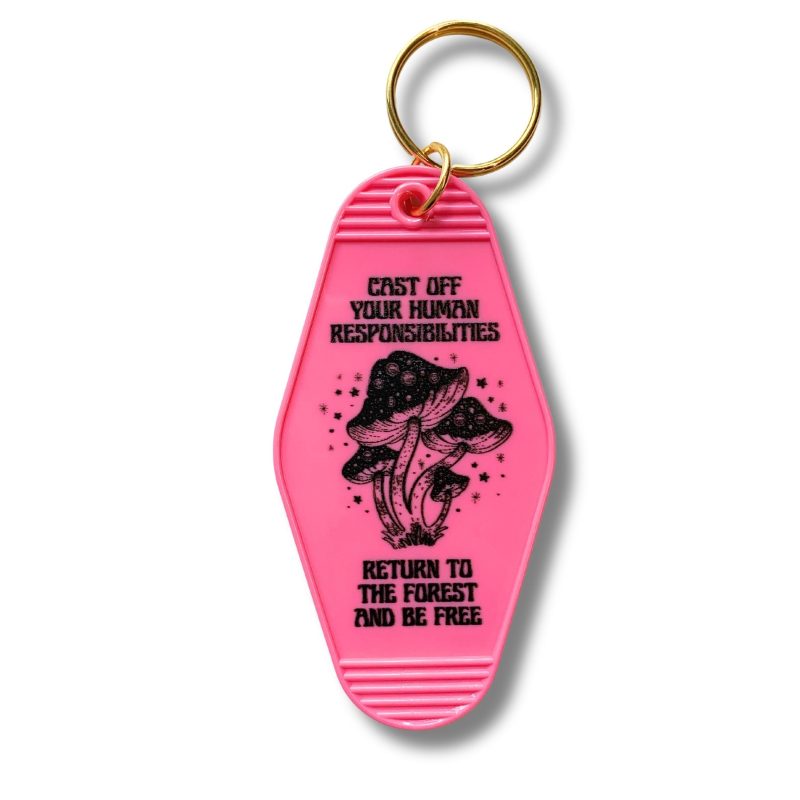 Return to the Forest Motel Style Keychain NEW STYLE 2