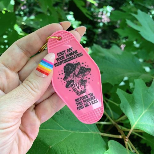 Return to the Forest Motel Style Keychain NEW STYLE 9