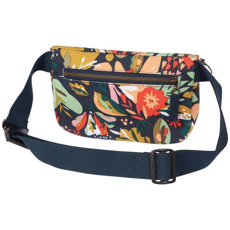 Superbloom Cotton Hip Bag Adjustable Strap Floral Waist Belt Bag Fanny Pack 3