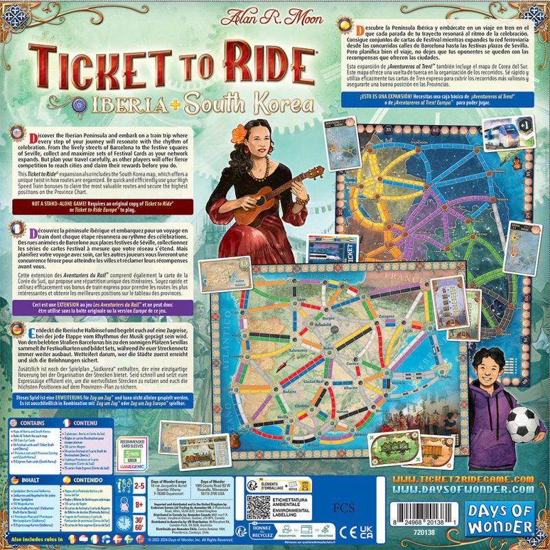 Ticket to Ride Iberia South Korea2