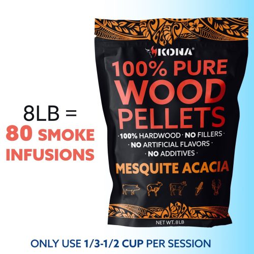 USES 8flavors 8lb mesquite