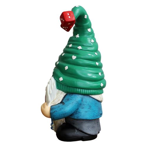 WBM 04CasinoPokerGnomeFigurine 8RoomTableDecorStatue