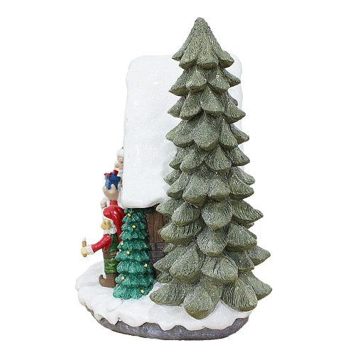 WBM 04Santa sWorkshopDelightFigurine 10ChristmasStationwithElves