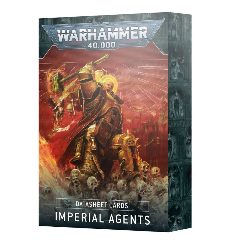 Warhammer 40K Imperial Agents Datasheet Cards