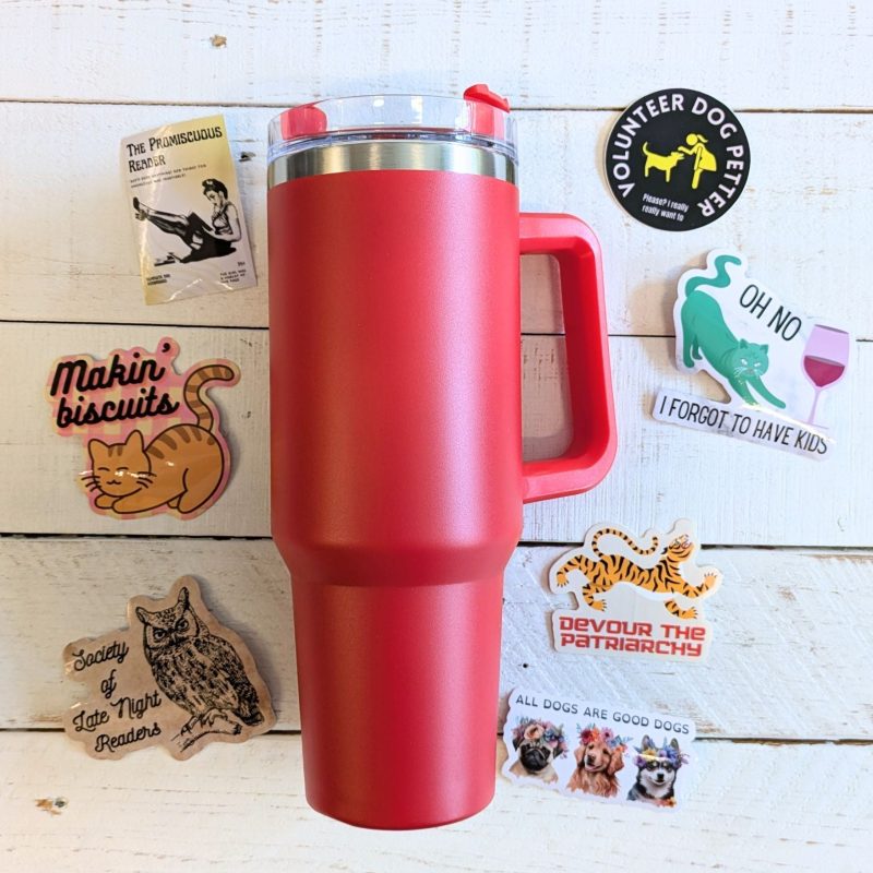 Worlds Best Cup The GetBullish Sticker Tumbler 40 Oz Handle Travel Mug Choose Your Own Sticker Pack 27