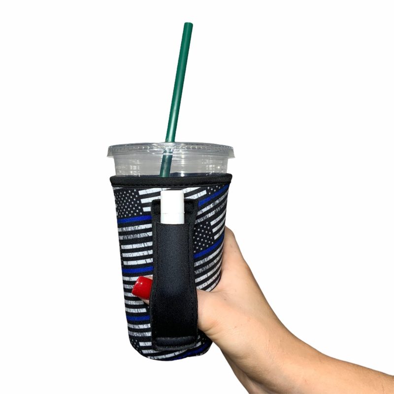 back the blue 16oz pint glass medium fountain drinks and tumbler handlersdrink handlers 829723