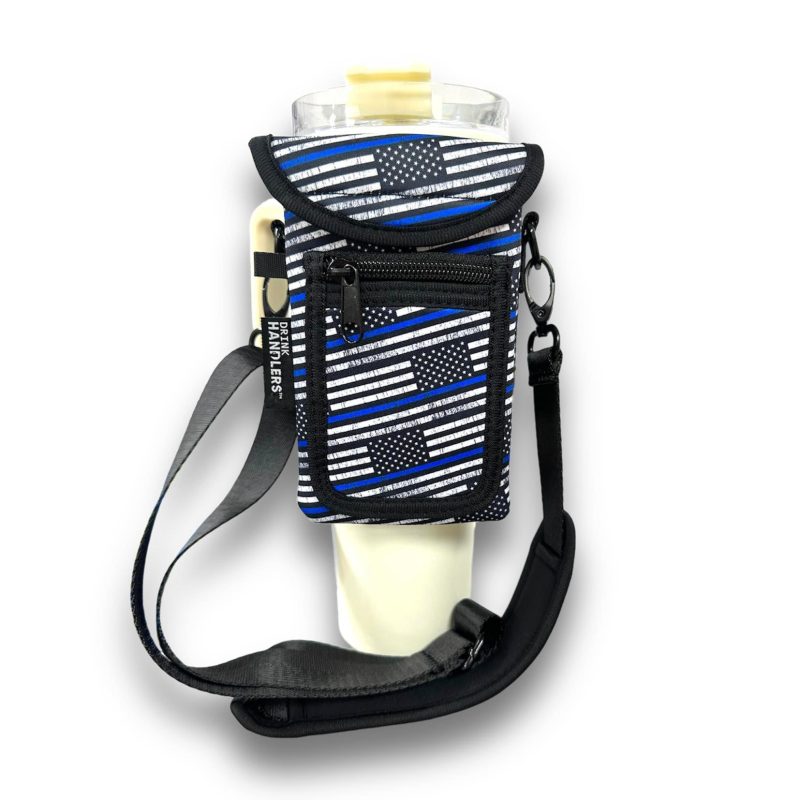 back the blue wrap around drink pocketdrink handlers 763905