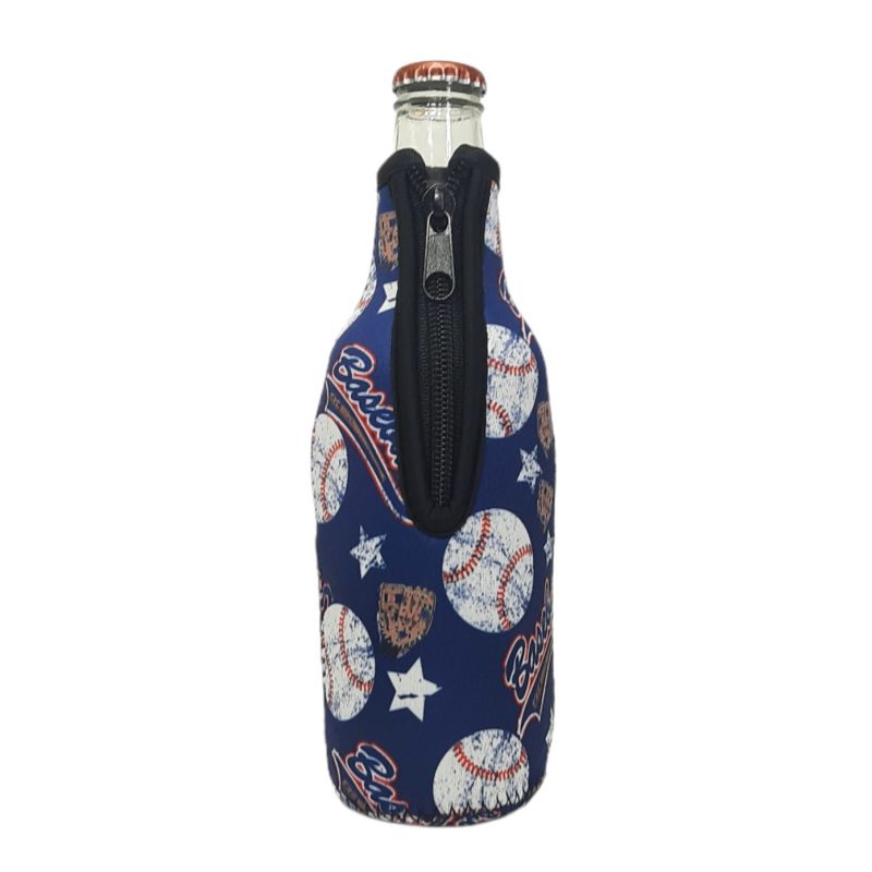 baseball 12oz bottleneck sleevedrink handlers 266722