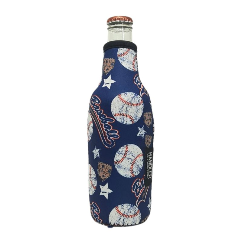 baseball 12oz bottleneck sleevedrink handlers 804137