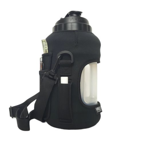 black 12 gallon jug carrying handlerdrink handlers 470403