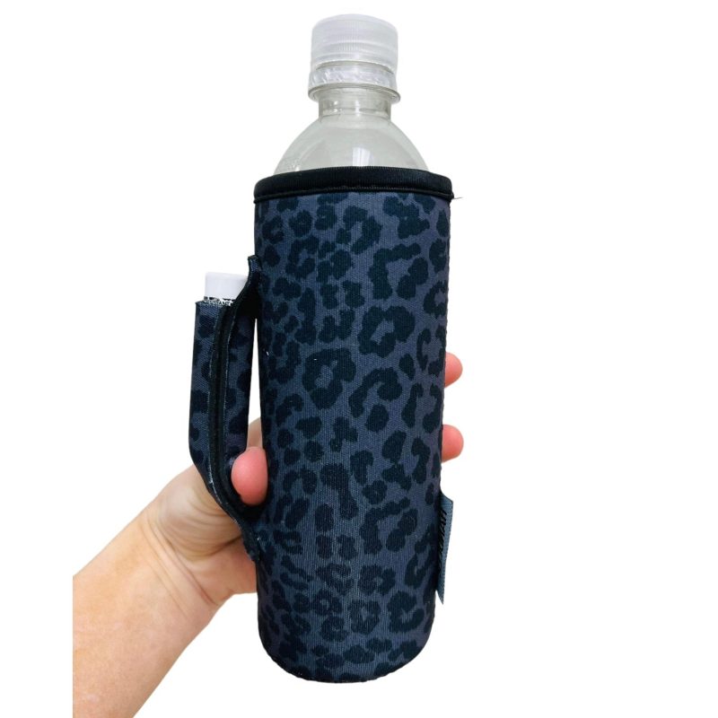 black leopard 16 24oz soda water bottle tallboy can handlerdrink handlers 112477