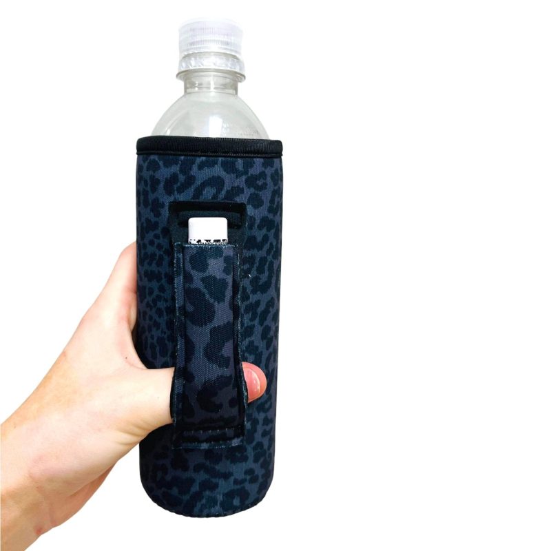 black leopard 16 24oz soda water bottle tallboy can handlerdrink handlers 823463