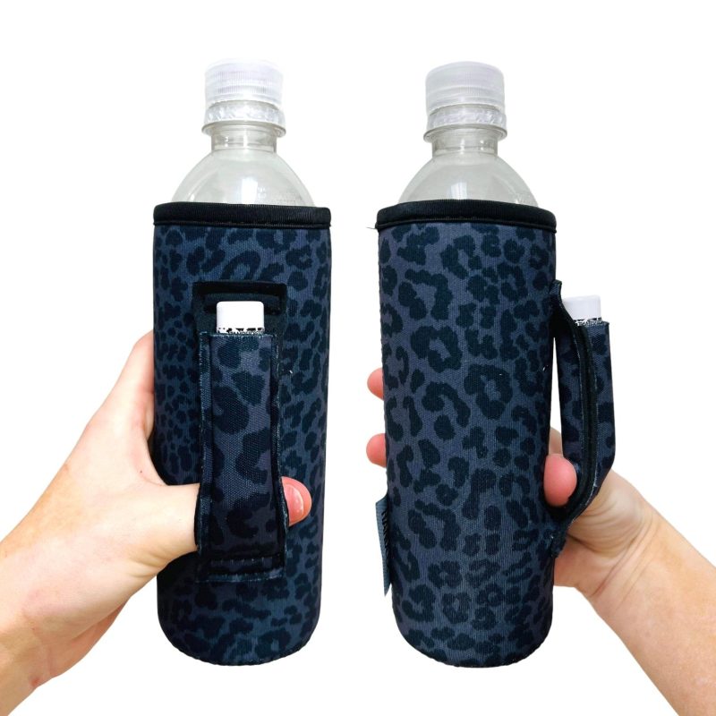 black leopard 16 24oz soda water bottle tallboy can handlerdrink handlers 982355