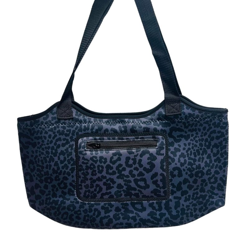 black leopard neoprene totedrink handlers 727714