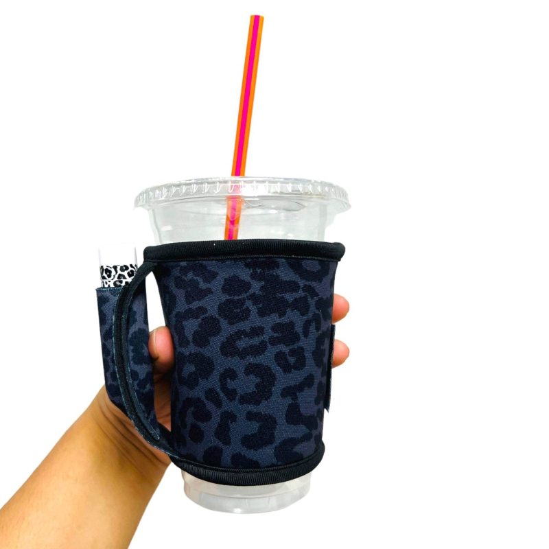 black leopard small medium bottomless handlerdrink handlers 209289